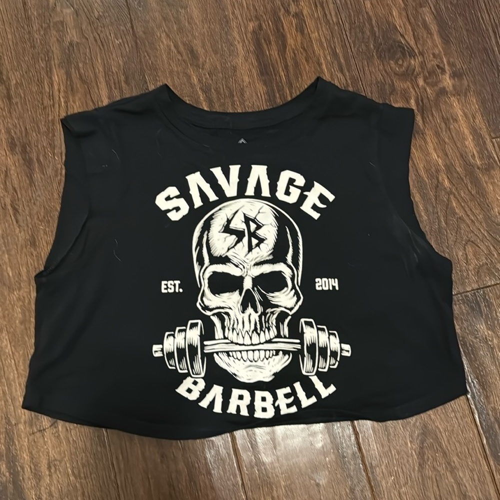 All 5 Savage Barbell shirts